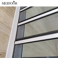 Meidoor - Stores, volets et persiennes modernes en aluminium pour extérieur commercial, insonorisés, avec cadre en aluminium