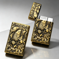 Briquet coupe-vent gonflable au design moderne FJ931 avec jet à flamme nue pour la vente en gros de cadeaux d'affaires