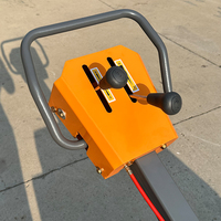 Rouleau compresseur manuel de 600 mm, mini-rouleau vibratoire à double tambour, machine de construction pour le compactage de l'asphalte, du béton et du sol