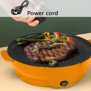 Must-have Lightweight Electric Grill <b>Pan</b> for Families Living in Dormitories-Household Use Temperature Control <b>Non</b>-<b>Stick</b> Surface - Product Image 5