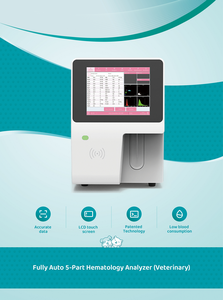 Analizador de Hematología de 5 Partes, Analizador de Hematología Automático Multiparamétrico, Analizador de Química Sanguínea Veterinaria para Mascotas - Product Image 5