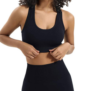 OEM Women's Yoga <b>Set</b> Lightweight Solid Color <b>Gym</b> Wear Quick Dry Workout Fitness Running Wholesale Breathable Women Yoga <b>Set</b> - Product Image 4