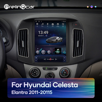 Mayorista para Hyundai Celesta Elantra 2011-2015 Año reproductor Android Multimedia Video navegación GPS estilo Tesla pantalla Vertical