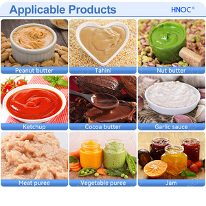 HNOC 100 <span class=keywords><strong>Kg</strong></span> por hora carne hueso molinillo <span class=keywords><strong>almendra</strong></span> Natural Tahini hacer Mini máquina de pasta de maní Industrial - Product Image 6