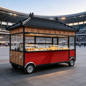 <span class=keywords><strong>Camion</strong></span> de restauration motorisé électrique entièrement équipé en acier inoxydable, cuisine mobile, restauration rapide, snacks, bonbons, bière, commerce - Product Image 1
