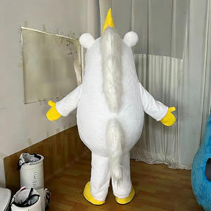 Costume de mascotte sur le thème de la licorne pour adulte dessin animé Animal Cosplay pour fête et carnaval Halloween Noël Promotion Cosplay Anime - Product Image 4