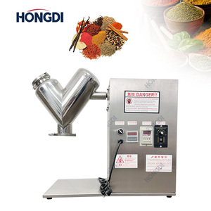 Mélangeur de laboratoire en V de 10 L, mélangeur en V de table en acier inoxydable pour une uniformité élevée des poudres en recherche et pour les tests à l'échelle pilote - Product Image 2