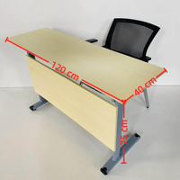 Meubles modernes et durables, bureaux de bureau modulables, postes de travail pour ordinateur portable, table de formation pliable et mobile, table de conférence