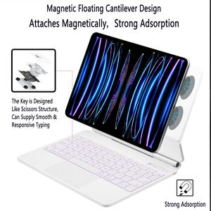 <span class=keywords><strong>Clavier</strong></span> TrackPad sans fil rétro-éclairé en langue personnalisée <span class=keywords><strong>pour</strong></span> <span class=keywords><strong>iPad</strong></span> Pro 11 2018 2020 2021 2022 Air 4ème 5ème génération Magic Keyboard - Product Image 3