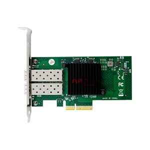 Tarjeta de Red PCIeX4 Dual 10GbE SFP+ para Servidores de IA, Adaptador de Red 10GbE, Transmisión de 10 Gbps, NICs de Fibra Cableada JL82599ES en Stock - Product Image 2