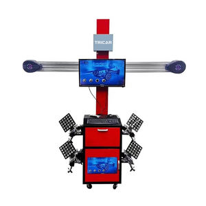 Vente chaude Auto Mobile 3D quatre roues alignement Machine <span class=keywords><strong>voiture</strong></span> 4 équipement d'alignement de roue avec armoire à outils de levage automatique et CE - Product Image 3