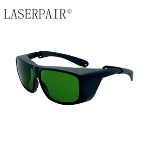 Lunettes de sécurité laser avec lentilles en polycarbonate Lunettes de protection pour lasers 650nm 808nm 980nm Protection des yeux - Product Image 1