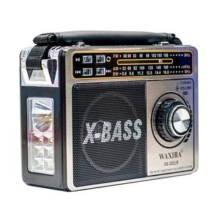 Nhà Máy Bán buôn giá waxiba Xb-282Bt Xb-282Ur xbass Xách Tay USB/SD/TF MP3 Máy nghe nhạc AM FM SW đài phát thanh với LED Torch - Product Image 1