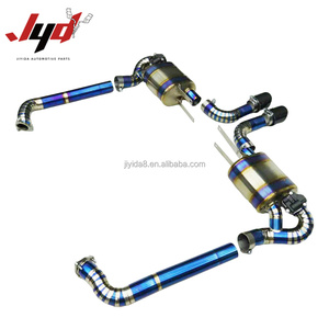 Silencieux à soupapes JYD <span class=keywords><strong>Sport</strong></span> SS304, échappement Catback pour Porsche Cayman 987.1 2.9, échappement avec tuyau de silencieux en alliage de titane - Product Image 4