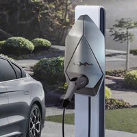Cargador de Pared para Vehículos Eléctricos Equation Leopard 5 8  7KW GB Estándar, Nueva Estación de Carga Doméstica con Cable de 5m, 8 Piezas