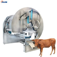 Machine d'abattage hydraulique automatique pour bovins, boîte de rotation pour bétail, équipement d'abattoir pour abattage halal de bovins