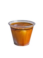 Tasse à café jetable en plastique PET personnalisable de 260ml petit thé au lait Latte à paroi unique de qualité alimentaire avec couvercle pour boissons froides