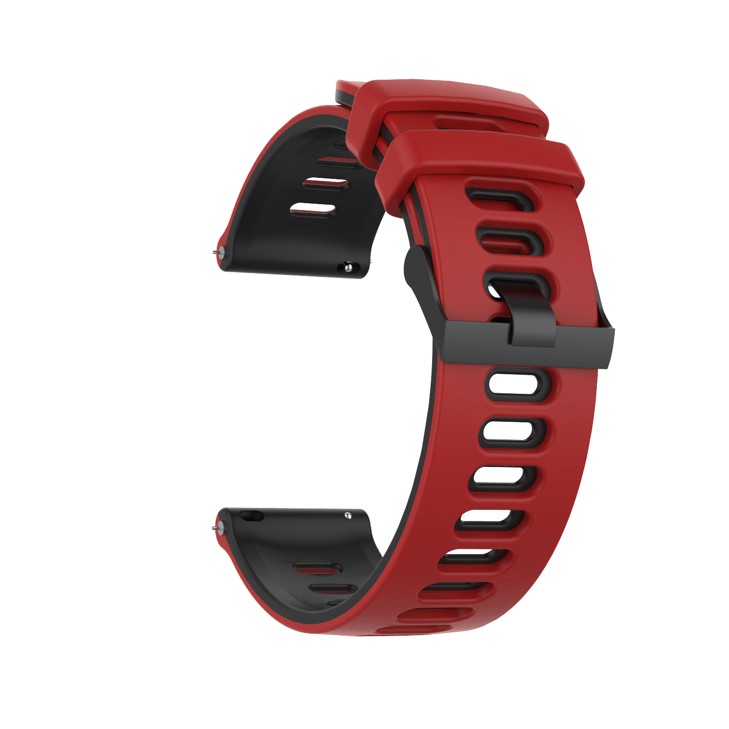 Replacement Rubber Watch Strap 20mm 21mm 22mm Wristband Waterproof Silicone Watch Band Bracelet for Samsung Galaxy Watch Fitbit