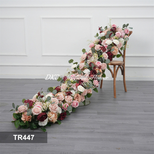 Fábrica de Flores Artificiales DKB, Guirnalda de Flores Larga para Bodas y Camino de Flores para Decoración de Bodas, Venta al Por Mayor - Product Image 3