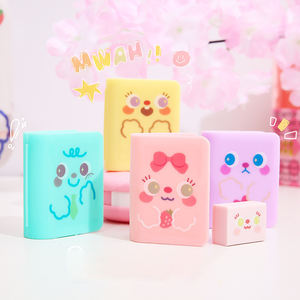 Sacapuntas de borrador creativo 2 en 1: borradores Kawaii, borrador de goma de corrección de escritura-Oficina y escuela - Product Image 1