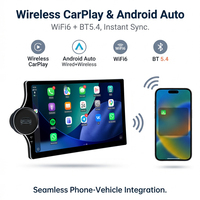 Système Multimédia Automobile SL32 10 pouces avec Écran Tactile IPS, Android 15, DSP, RGB, Bluetooth, Radio FM, CarPlay et Navigateur GPS