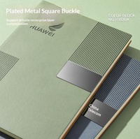 Nouveau design tendance, personnalisation d'entreprise, LOGO, carnet A5 en PU, couverture rigide, journal d'affaires, ensemble cadeau pour la promotion de cadeaux