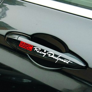 Pegatinas para coche, pegatinas reflectantes grabadas para carrocería, pegatinas de dos colores para manillar <span class=keywords><strong>WRC</strong></span> - Product Image 3