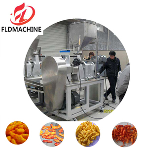Nouvelle ligne de production de snacks croustillants au fromage (Kurkure, <span class=keywords><strong>Cheetos</strong></span>) avec moulin à riz, friteuse et mélangeur automatiques haute efficacité - Product Image 6