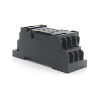 18F-3Z-C2 Relay Hitam Berkinerja Tinggi PCB 300v 7A Soket Relay Dapat Dikirim Dengan Cepat