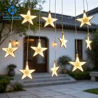 Lumières décoratives suspendues en alliage d'aluminium avec LED personnalisables Anpu, indice de protection IP65, pour mariage et fête