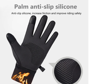 Gants d'Hiver Chauds et Imperméables pour Hommes et Femmes – Coupe-Vent, Antidérapants, Tactiles pour Moto, Ski, Pêche, Vélo et <span class=keywords><strong>Conduite</strong></span> - Product Image 6