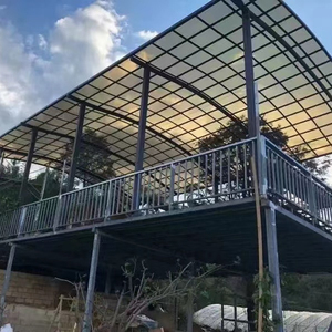 Ép đùn nhựa uốn của trong suốt PC Board carport Polycarbonate - Product Image 2