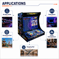 Nouvelle machine d'arcade Double DX Pandora 26800, console de jeux vidéo rétro pour 2 joueurs