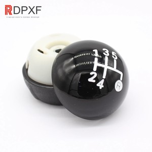 Pour <span class=keywords><strong>Fiat</strong></span> <span class=keywords><strong>500</strong></span> 500C 2012-2013, levier de vitesses manuel 5/6 vitesses, pommeau de levier de vitesses, accessoires de voiture, pommeau de levier de vitesses - Product Image 3