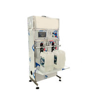 Machine de remplissage de baril de lait d'eau liquide minérale de boisson de lotion de grand volume de 5 litres Remplisseuse à piston vertical à double tête