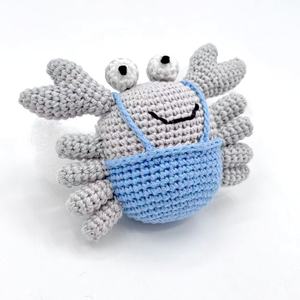 ของเล่นตามสั่งสำหรับเด็กของเล่นแบบสั่งทำโครเชต์แบบทำด้วยมือปูของเล่นสำหรับเด็ก - Product Image 5