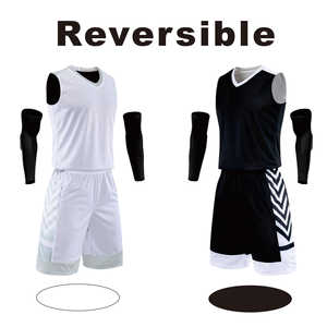 Nuevo Conjunto de Uniforme de Baloncesto Personalizado con Logotipo para el Verano 2025, Uniforme Deportivo Profesional Reversible para Equipos, OEM ODM - Product Image 2