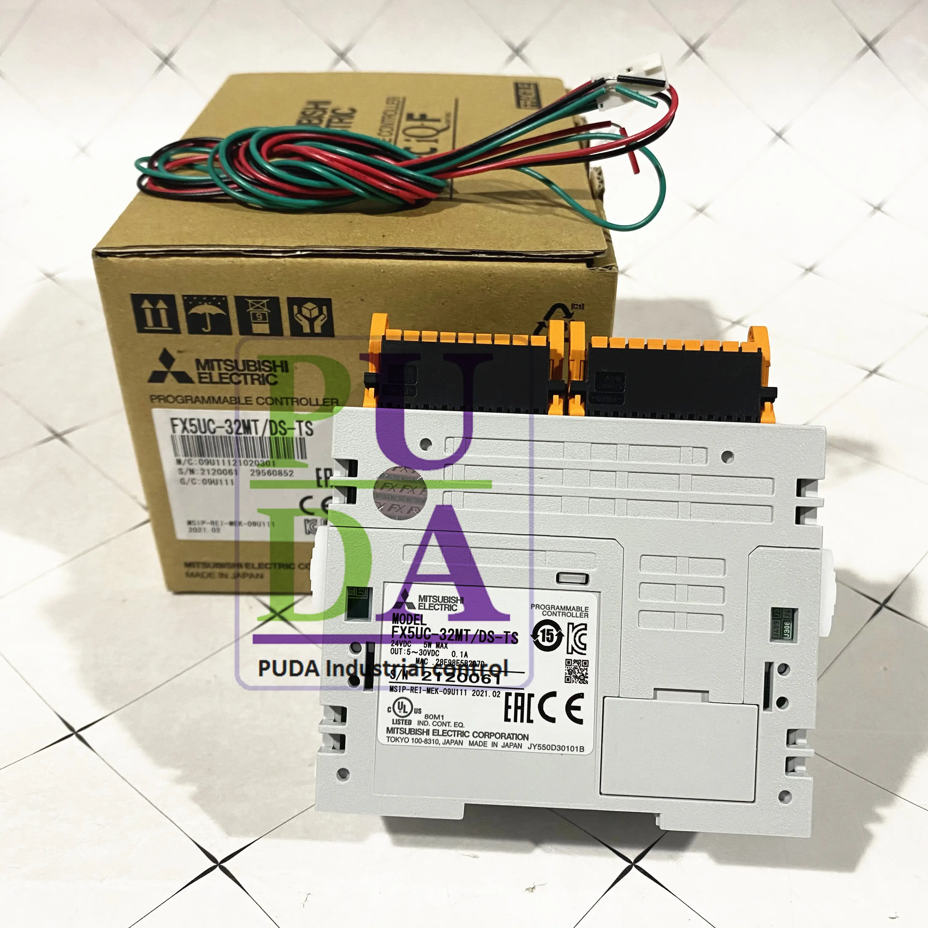 spot goods for 100% original new Mitsubishi PLC FX5UC-32MT/DS-TS warranty for 1 year best price FX5UC-32MT/DS-TS