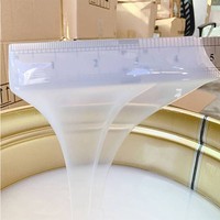 Silicona Líquida de Platino No Tóxica de China, Materia Prima de Silicona de Dureza 0 Shore A para Hacer Moldes de Pastel y Moldes de Alimentos