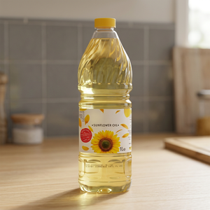 Hot Sale 100% Pure Natural Organic Refined Fractionated Hydrogenated Cooking Sunflower Oil 25L Mason Jar Glass Bottle Packaging - Product Image 3