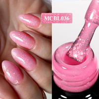 Gel de base en caoutchouc MCBL super résistant 1 kg, vernis à ongles transparent avec style français pour usage en salon, vente en gros auprès de salons de manucure