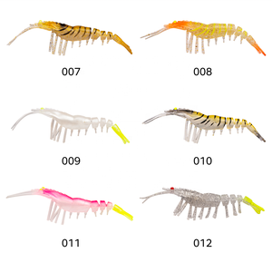 Esca flessibile Hunthouse con occhi 3d Soft <span class=keywords><strong>gamberetti</strong></span> <span class=keywords><strong>esche</strong></span> <span class=keywords><strong>esche</strong></span> <span class=keywords><strong>esche</strong></span> da pesca con gancio di piombo - Product Image 5