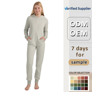 Nuova <span class=keywords><strong>Tuta</strong></span> Invernale alla Moda per Uomo e <span class=keywords><strong>Donna</strong></span> <span class=keywords><strong>con</strong></span> <span class=keywords><strong>Cappuccio</strong></span>, Tinta Unita, Cerniera a Due Vie, Personalizzabile per Adulti - Product Image 1