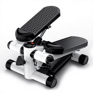 Mini stepper d'exercice pour la maison, <span class=keywords><strong>machine</strong></span> d'escalade aérobie, appareil de musculation réglable en hauteur, acier PVC 38x30x20cm - Product Image 3