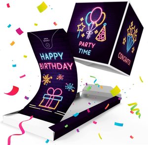 Boîte cadeau d'anniversaire explosive DIY confettis Pop up boîte <span class=keywords><strong>Surprise</strong></span> - Product Image 2