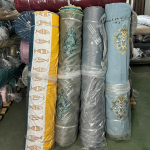 <span class=keywords><strong>Nice</strong></span> Designs 1 Rouleau Vente <span class=keywords><strong>Moins</strong></span> <span class=keywords><strong>Cher</strong></span> Stock 280cm Jacquard Rideau Tissu - Product Image 1