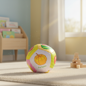 Pelota <span class=keywords><strong>de</strong></span> PU Suave <span class=keywords><strong>de</strong></span> Alta Calidad <span class=keywords><strong>de</strong></span> 20 cm con Estampado <span class=keywords><strong>de</strong></span> Frutas/Palabras, Rellena <span class=keywords><strong>de</strong></span> Algodón PP, Juguete Educativo Temprano Interactivo, Juguete Deportivo Unisex - Product Image 5