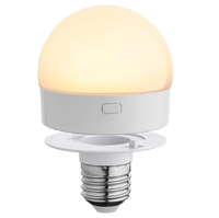 Ampoule LED intelligente E27 RGB colorée avec charge de type C, excellente ampoule d'urgence, lampe de camping