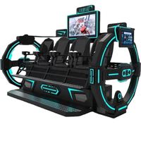 Atracciones de Parque de Diversiones SportVR, Simulador de Realidad Virtual, Cine 9D, Montaña Rusa 5D, Cine VR