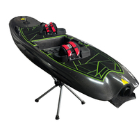Planche de surf électrique en fibre de carbone, résistante à la corrosion et aux chocs, planche à moteur avec équilibre stable pour les sports nautiques.